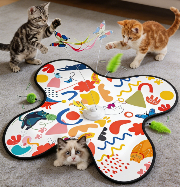 Rechargeable automatic hide & seek with moving butterfly - Image 2