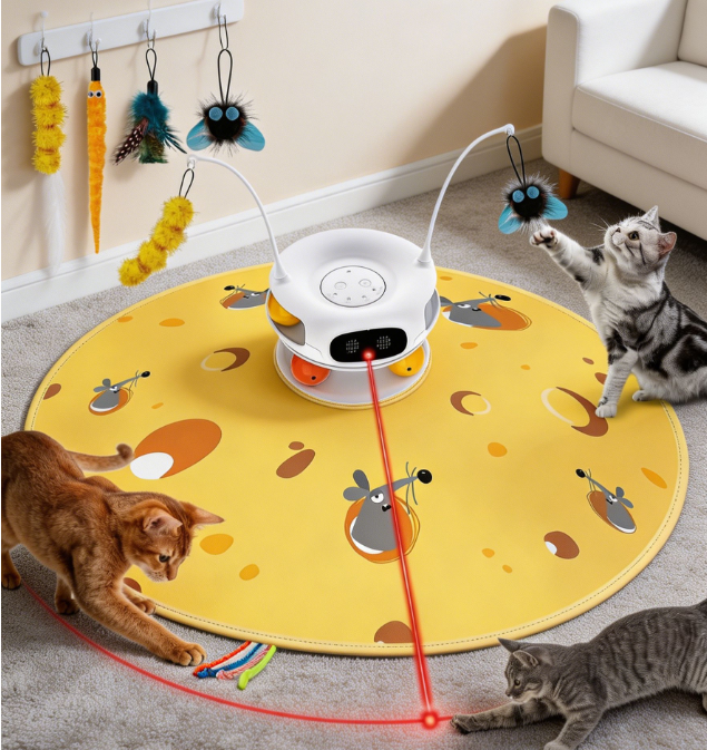 5-in-1 automatic cat toy with lase - Image 2