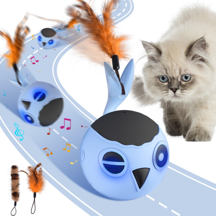 Automatic moving ball bird toy with fast rolling - Image 2
